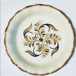 SLAH/WH Alfresco Scalloped Pie Plate EUC